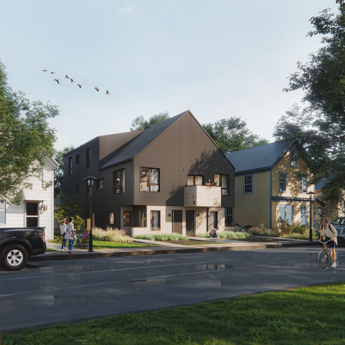 CMHC Fourplex 01 pre-approved design