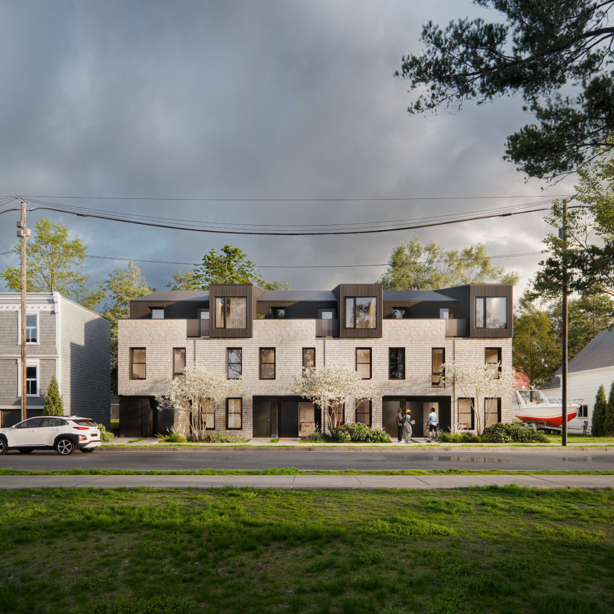 CMHC Stacked Townhouse 02 rendering