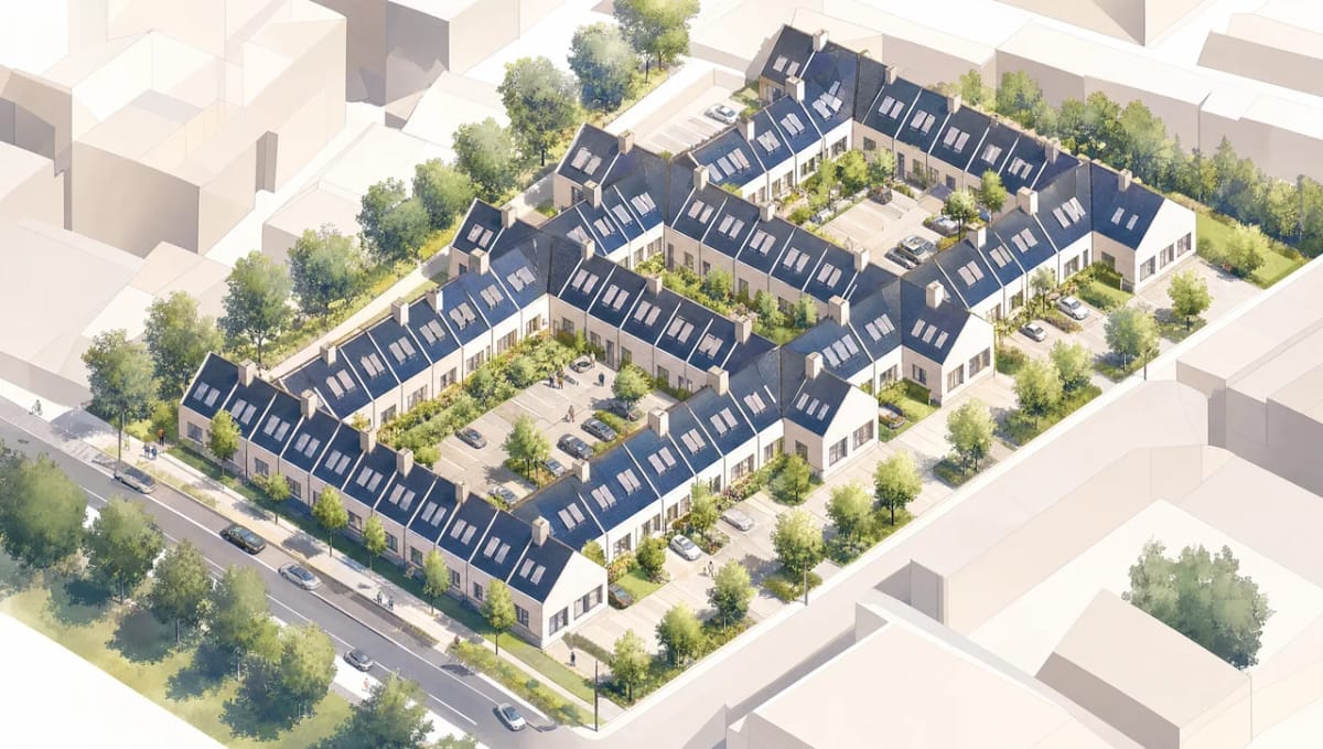 Green Street townhouse development, Lunenburg - 138 unit development